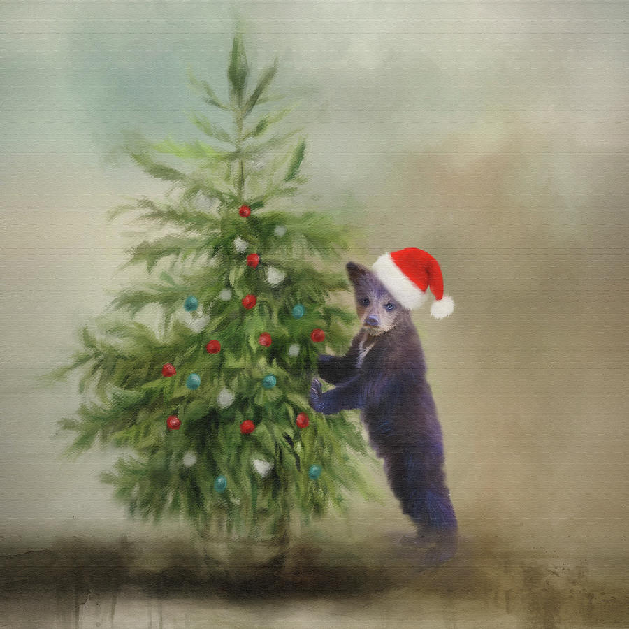 First Christmas Digital Art by Mary Jo Cox