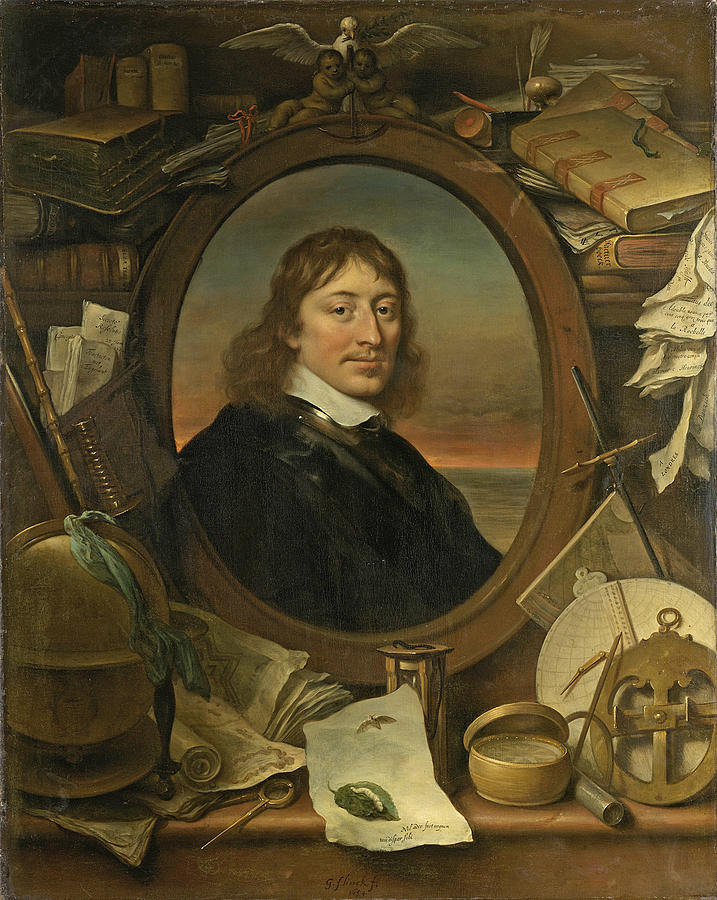 Govert Flinck Painting - First councillor and director-general of the Dutch East India Company by Govert Flinck