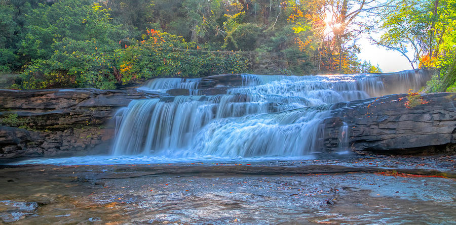 First Falls 10/16/2011 Photograph by Jim Dollar