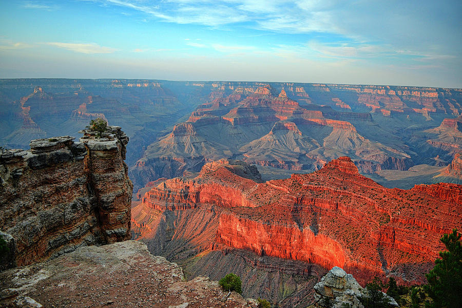 First Glimpse of Grand Canyon Photograph by Chance Kafka