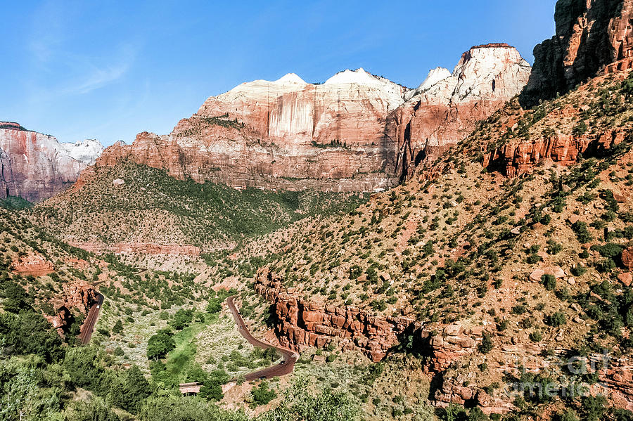First Impression Zion National Park Photograph by Al Andersen