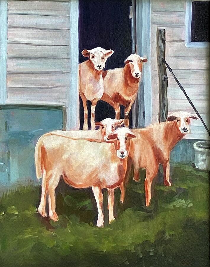 First Impressions Painting by Lisa Burlinson First Impressions Painting by Lisa Burlinson