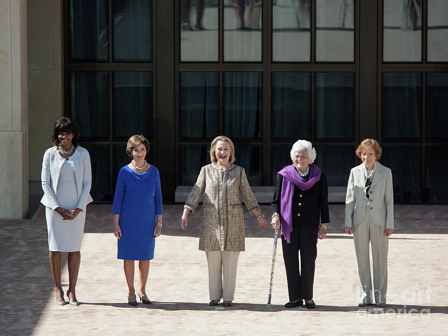 First Ladies, 2013 Photograph by Lawrence Jackso