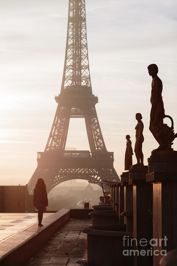First light in Paris Photograph by Matteo Colombo