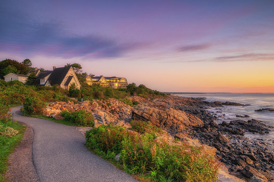 First Light on Marginal Way Photograph by Penny Polakoff