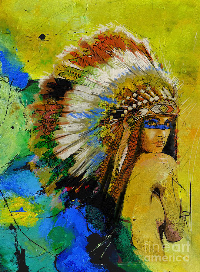 First Nations 05 Painting by Corporate Art Task Force | Fine Art America