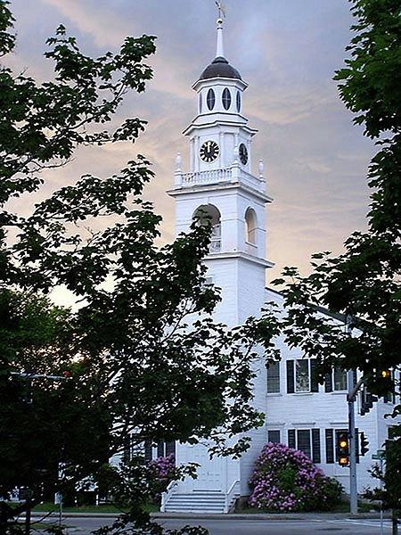 First Parish Church Photograph by Ali Bailey First Parish Church Photograph by Ali Bailey