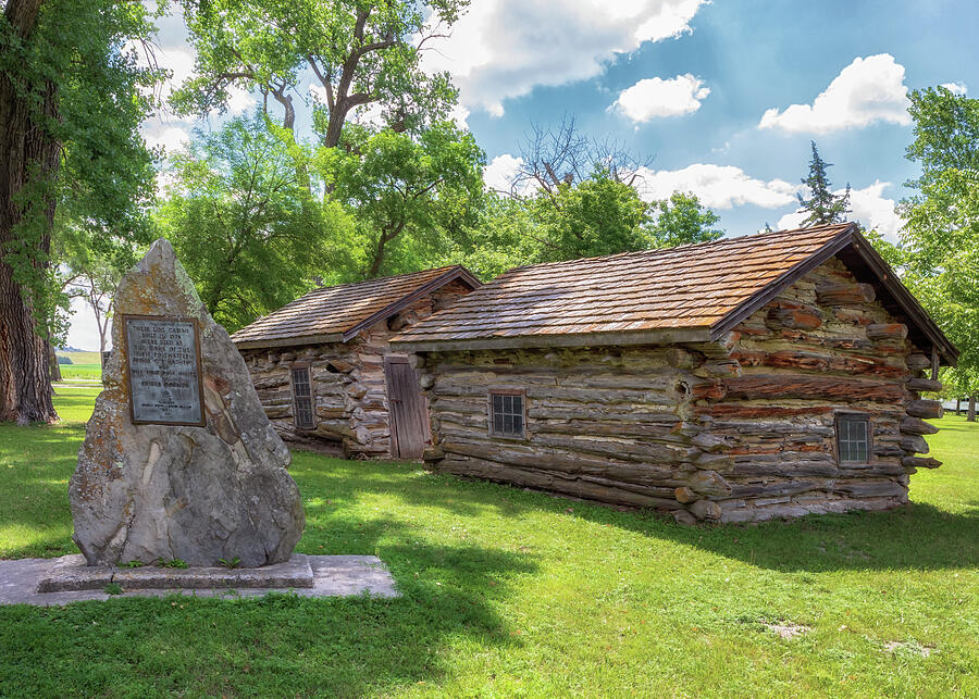 First Post Office in Custer County - Nebraska Sandhills Photograph by Susan Rissi Tregoning