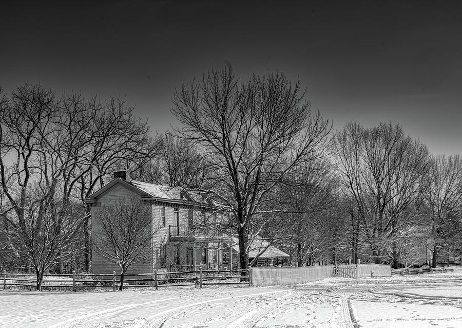 Winter Photograph - First Snow by Emil Davidzuk
