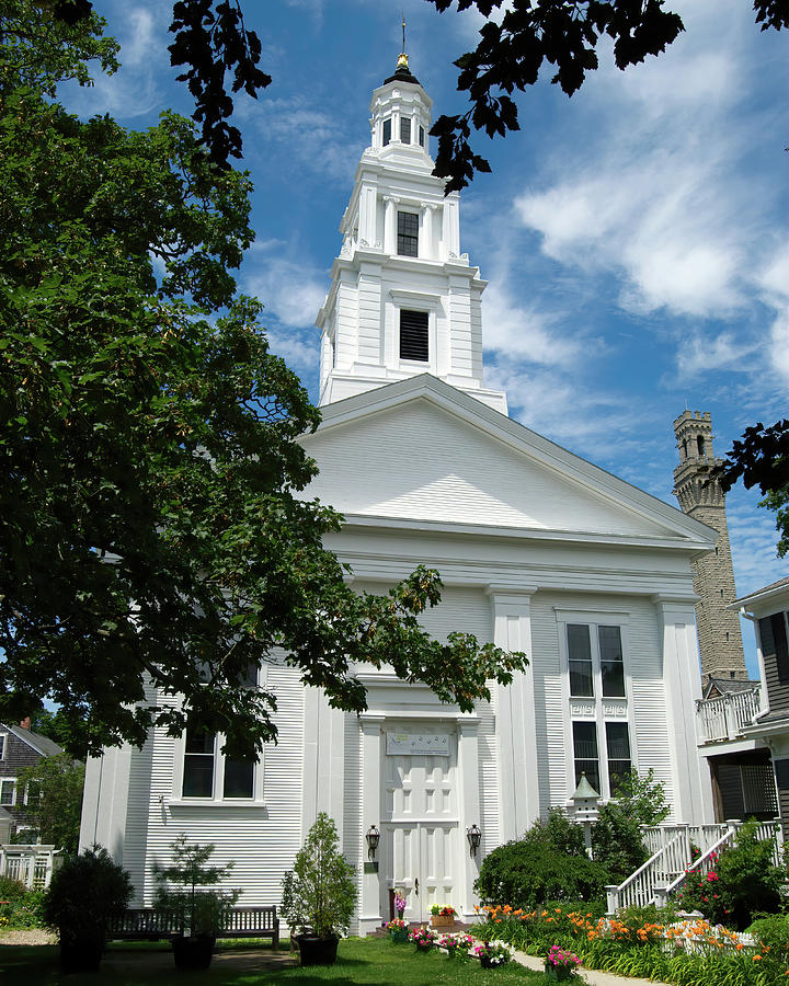 First Universalist Church Provincetown, MA Photograph by Flinn Hackett