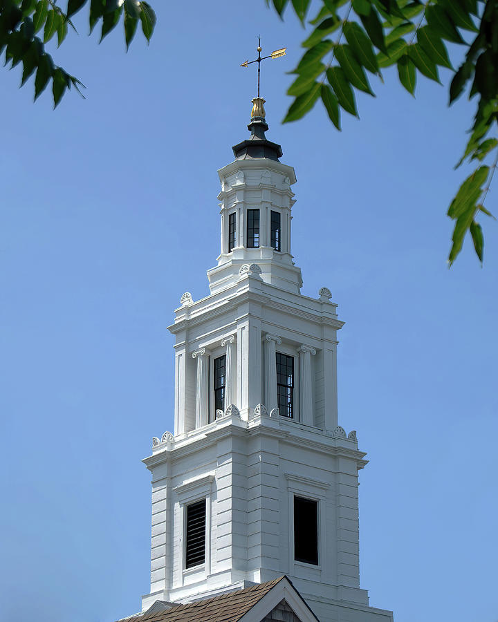 First Universalist Church Tower II Photograph by Flinn Hackett