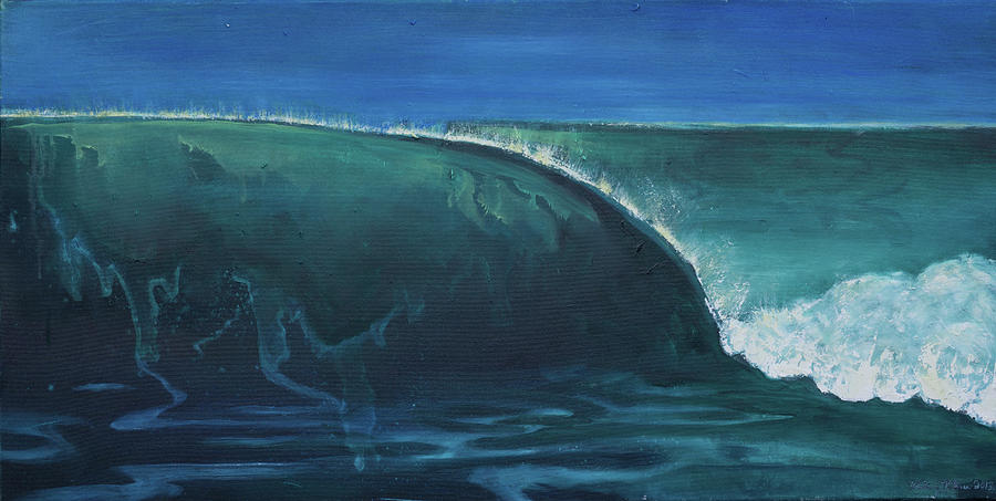 First Wave  Painting by Whitney Palmer