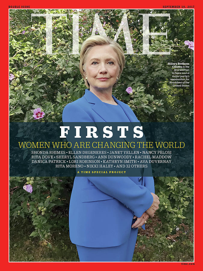 FIRSTS - Hillary Clinton Photograph by Photograph by Luisa Dorr for TIME