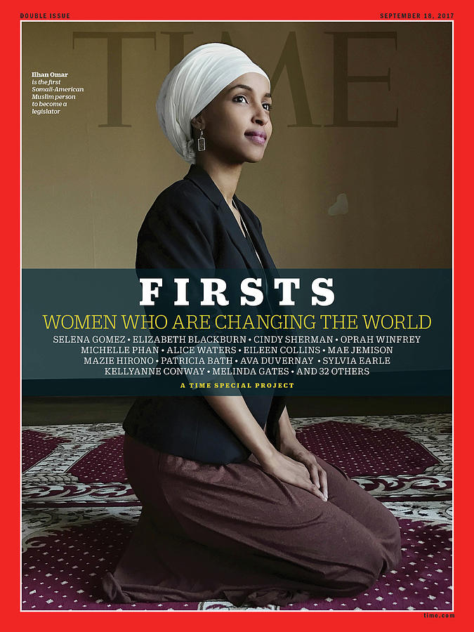 Firsts - Women Who Are Changing the World, Ilhan Omar Photograph by Photograph by Luisa Dorr for TIME