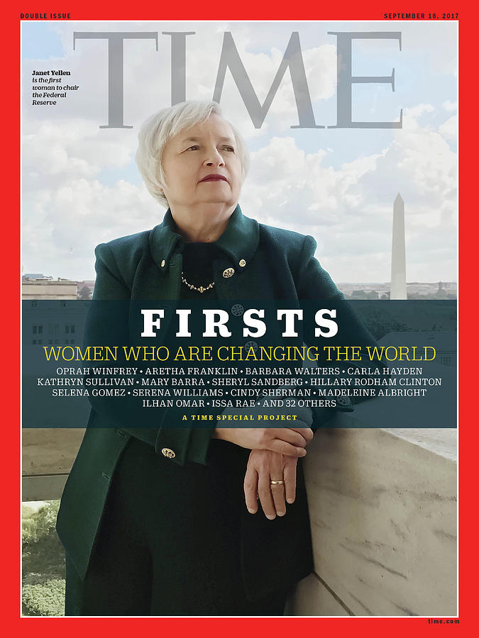 Firsts - Women Who Are Changing the World, Janet Yellen Photograph by Photograph by Luisa Dorr for TIME