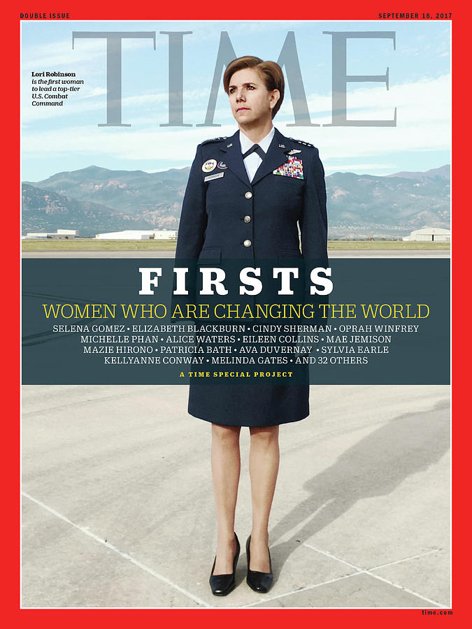 Firsts - Women Who Are Changing the World, Lori Robinson Photograph by Photograph by Pari Dukovic for TIME