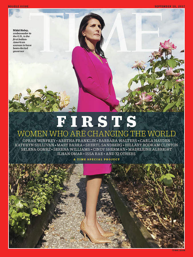 Firsts - Women Who Are Changing the World, Nikki Haley Photograph by Photograph by Luisa Dorr for TIME