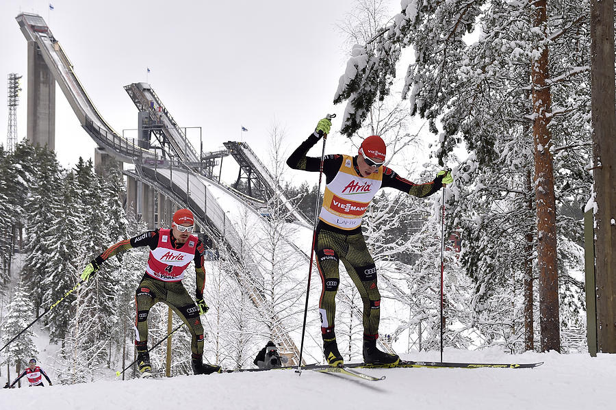 FIS Nordic World Cup - Mens Nordic Combined HS130/10k Photograph by Vianney Thibaut/Agence Zoom