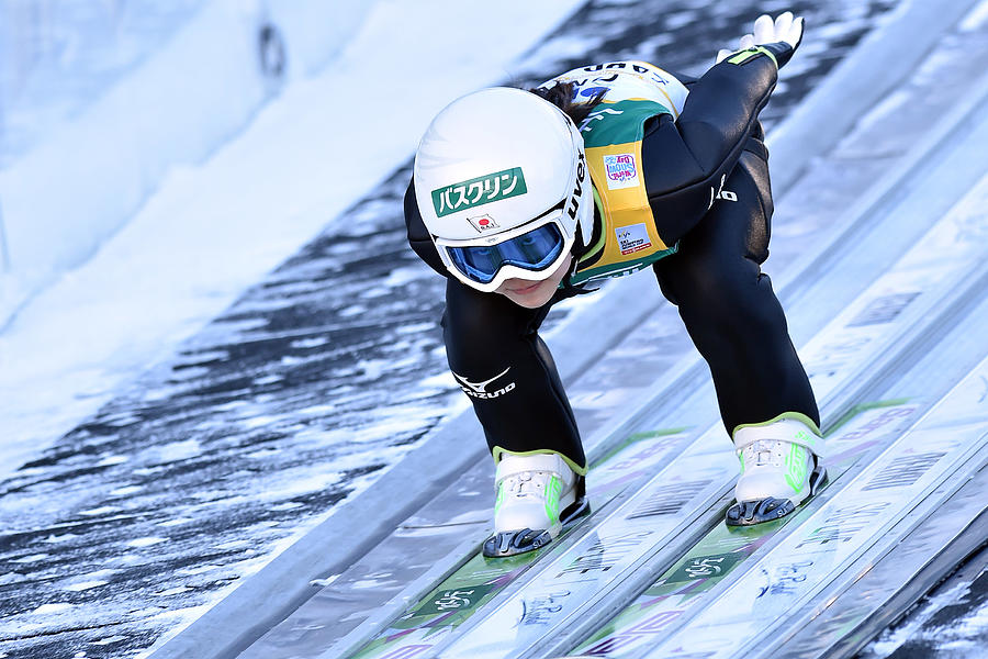FIS Ski Jumping World Cup Ladies Sapporo - Day 2 Photograph by Atsushi Tomura