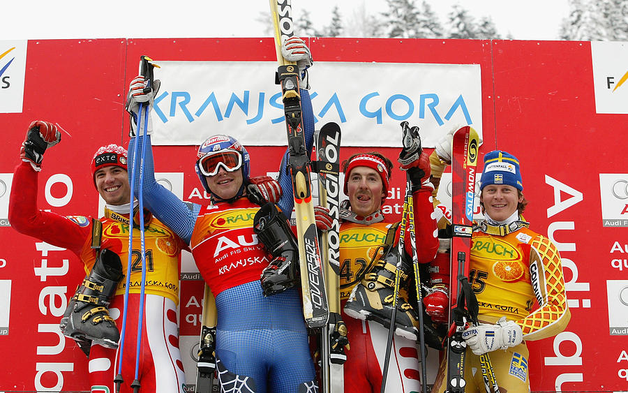 FIS Ski World Cup: Mens Giant Slalom Photograph by Agence Zoom