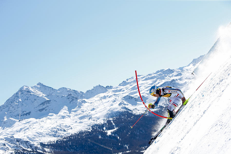 FIS World Ski Championships - Mens Slalom Photograph by Alexis Boichard/Agence Zoom