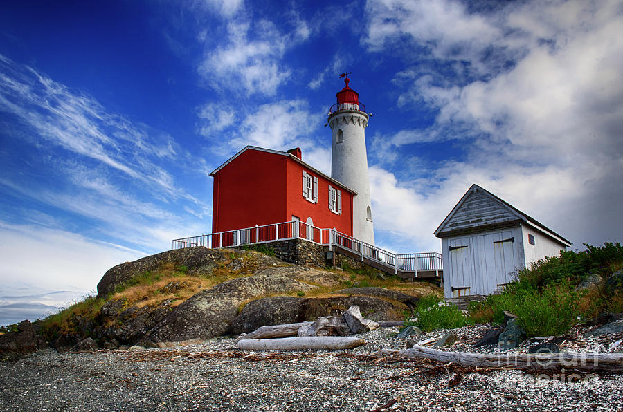 Lighthouse Photograph - Fisgard Lighthouse Vancouver Island 7 by Bob Christopher