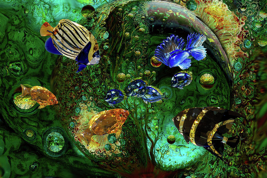 Fish 3 Digital Art by Lisa Yount