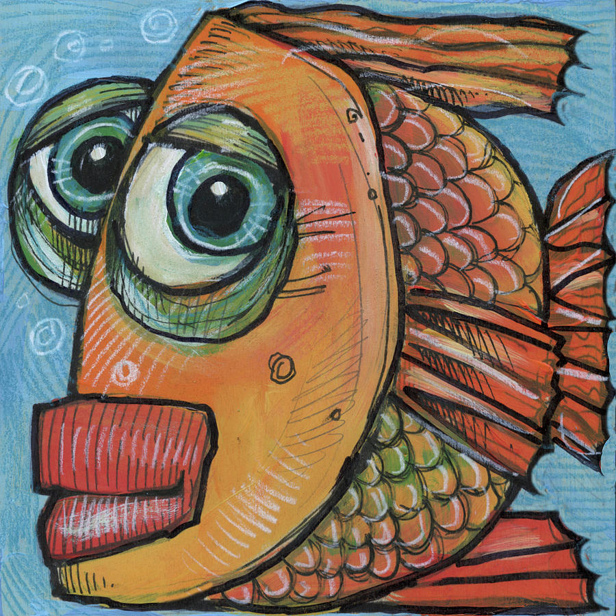 Fish 6 2019 Painting by Tim Nyberg