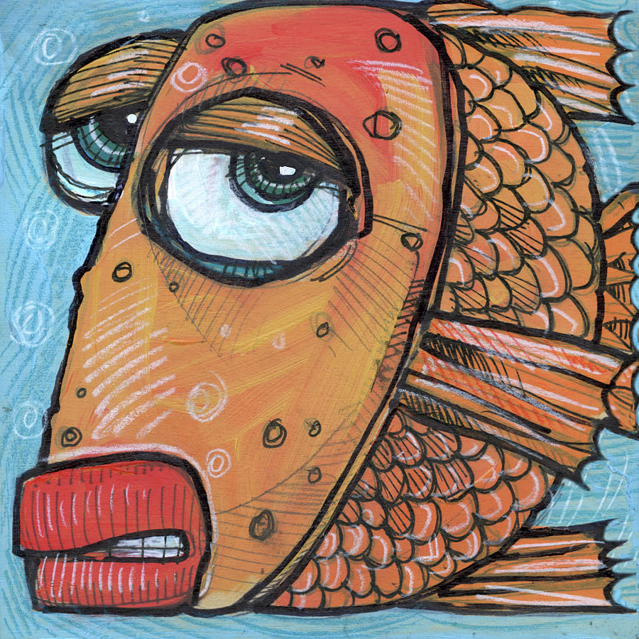 Fish 7 2019 Painting by Tim Nyberg