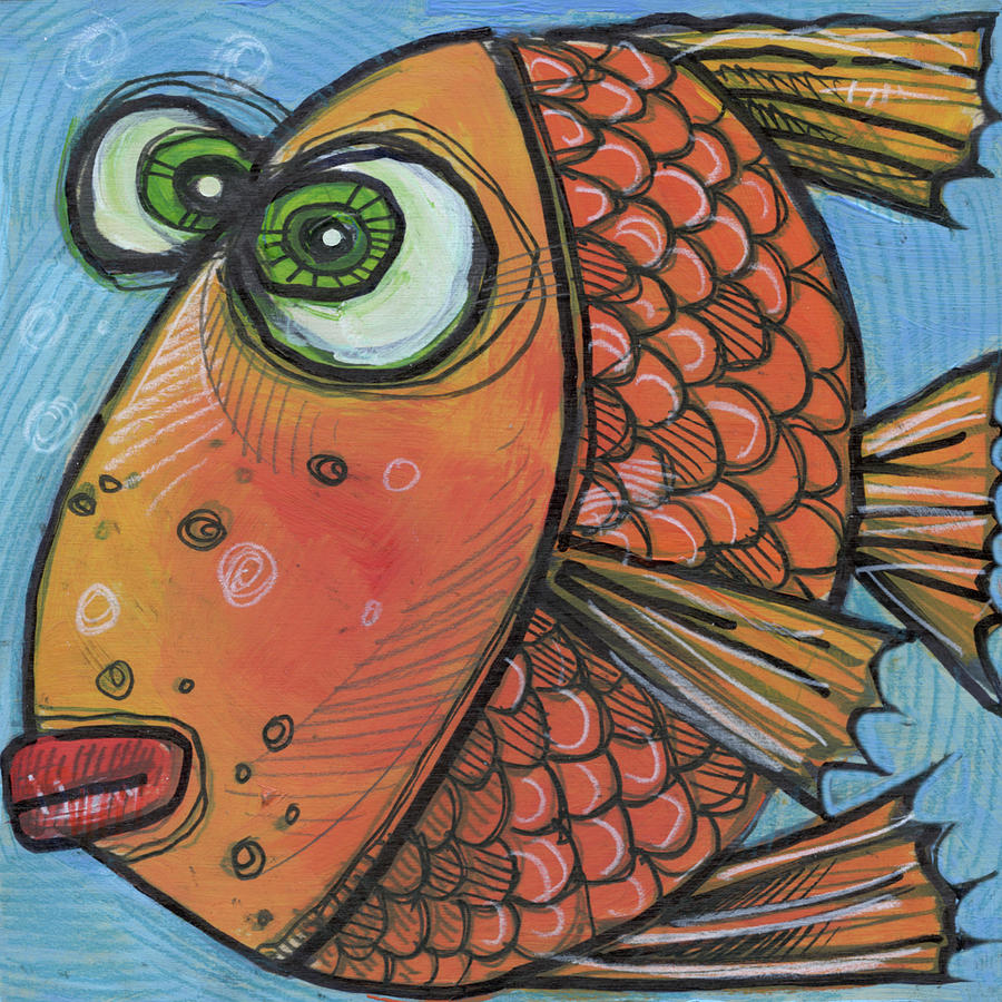 Fish 8 2019 Painting by Tim Nyberg