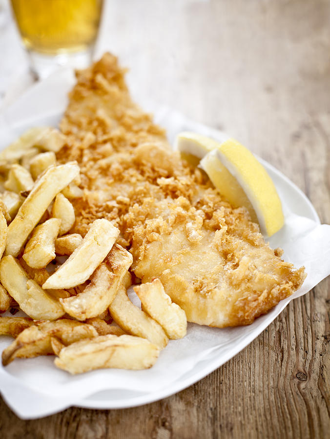 Fish and Chips Photograph by EllenMoran