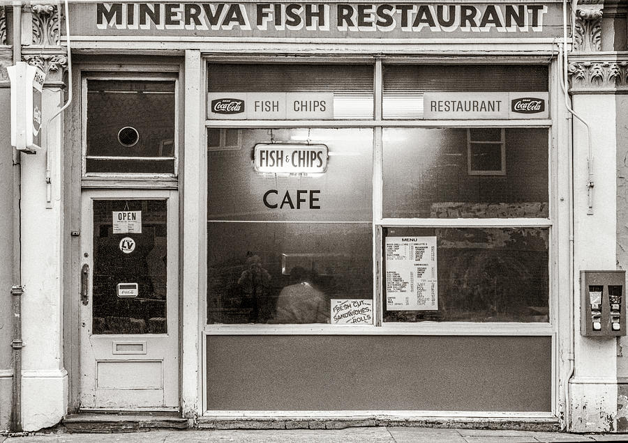 Fish and Chips shop in London Photograph by Anders Kustas