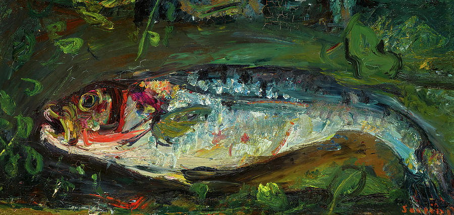 Fish Painting By Chaim Soutine - Fine Art America