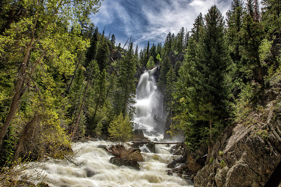 Fish Creek Falls Photograph by Tony Hake