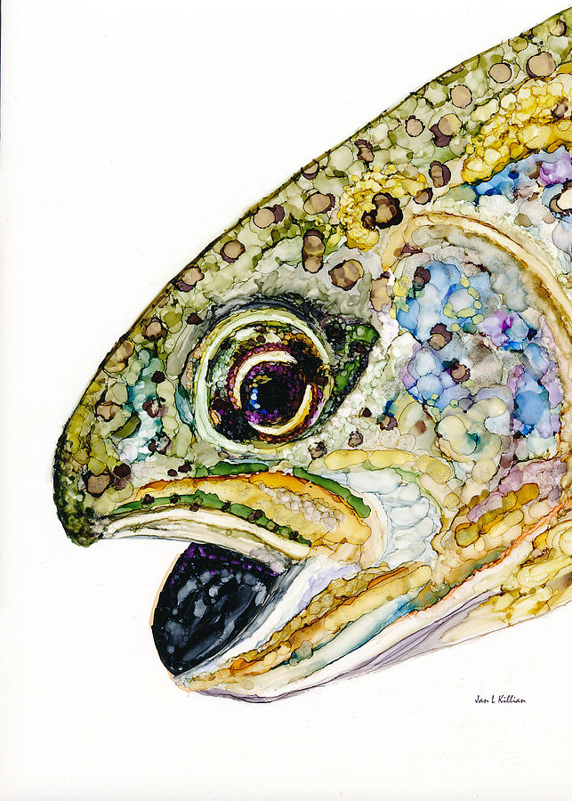 Fish Painting by Jan Killian