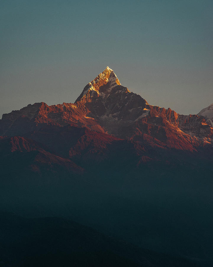 Fish Tail Mountain Photograph by Julius Thomas | Fine Art America