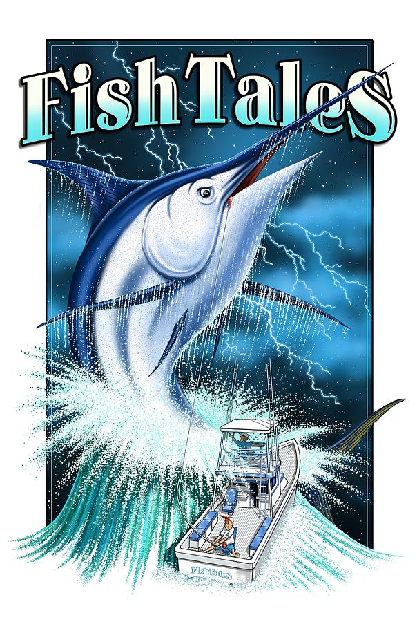 Fish Tales Digital Art by Scott Ross