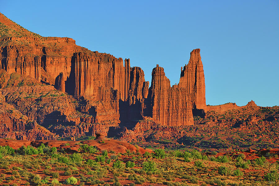 Fisher Towers Photograph by Greg Norrell