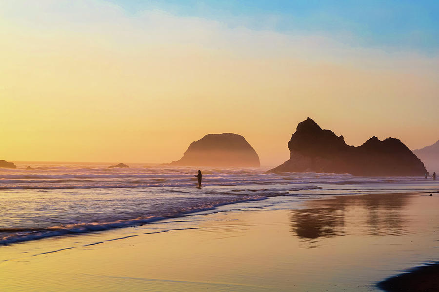 Seastacks on the Oregon Coast Photograph by Aashish Vaidya