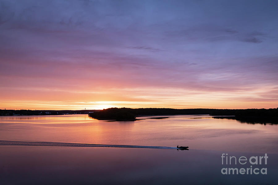 Fisherman Sunrise Photograph by Dennis Hedberg