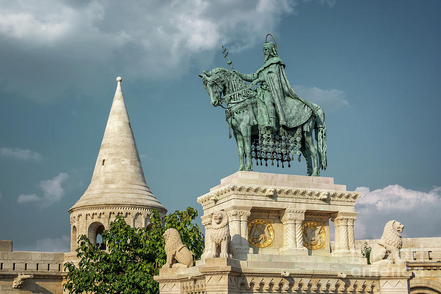 Fishermans bastion, Budapest Photograph by Delphimages Photo Creations