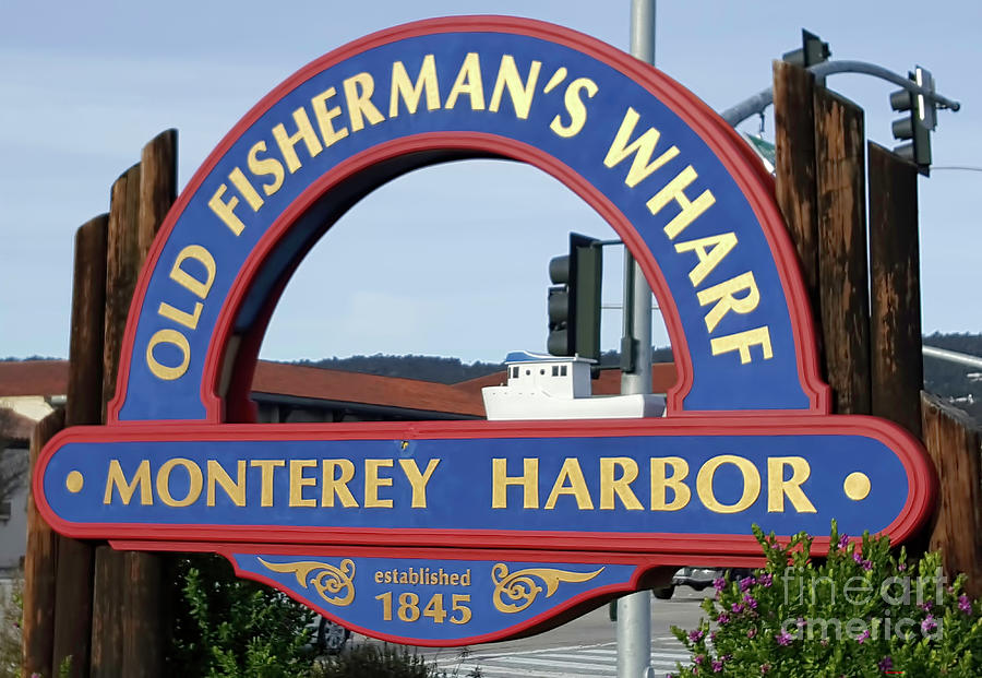 Fishermans Wharf Monterey Photograph by Roberta Byram