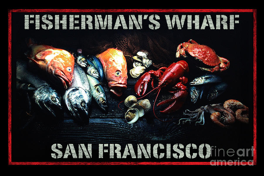 Fishermans Wharf San Francisco Digital Art by Brian Watt