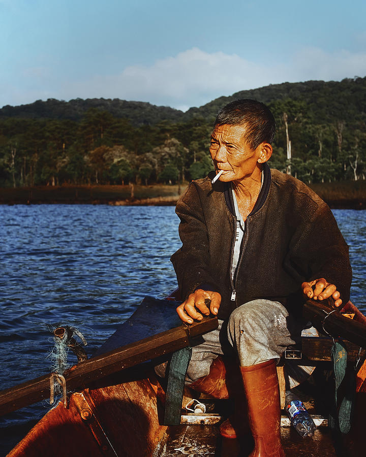 Fishermen Photograph by Khanh Bui Phu