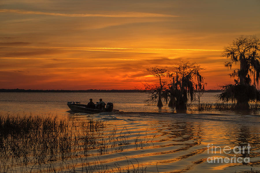 Fishermen Sunrise Photograph by Tom Claud