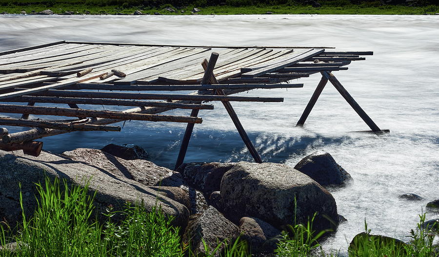 Fishermens dock Photograph by Jouko Lehto