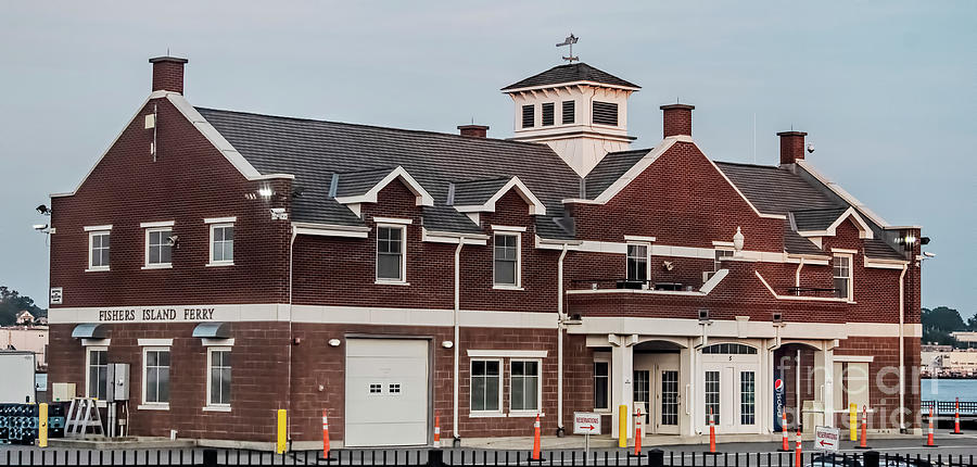 Fishers Island Terminal Building  Photograph by David Oppenheimer