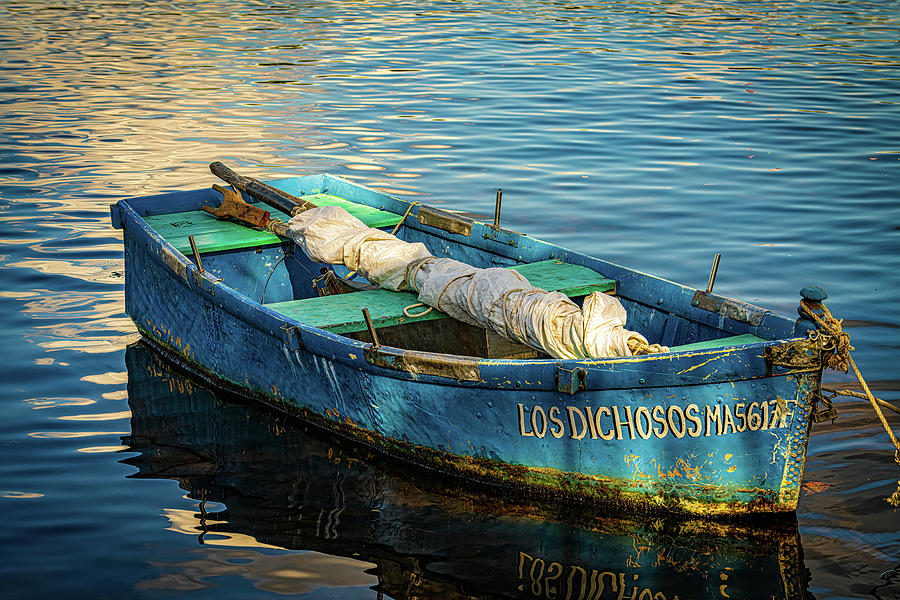 Boat Photograph - Fishing Boat at Playa Larga by Chris Lord
