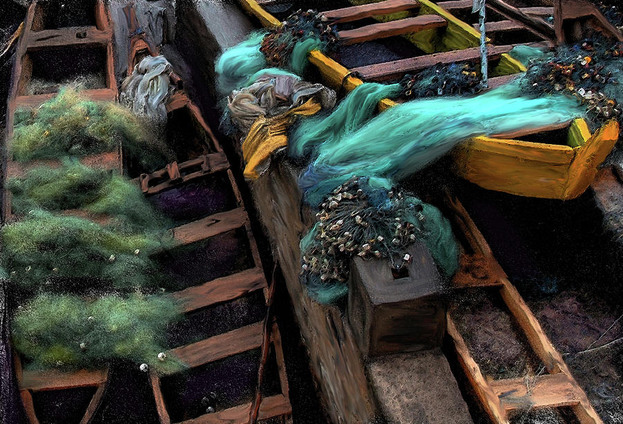 Fishing Boat Colors Photograph by Wayne King