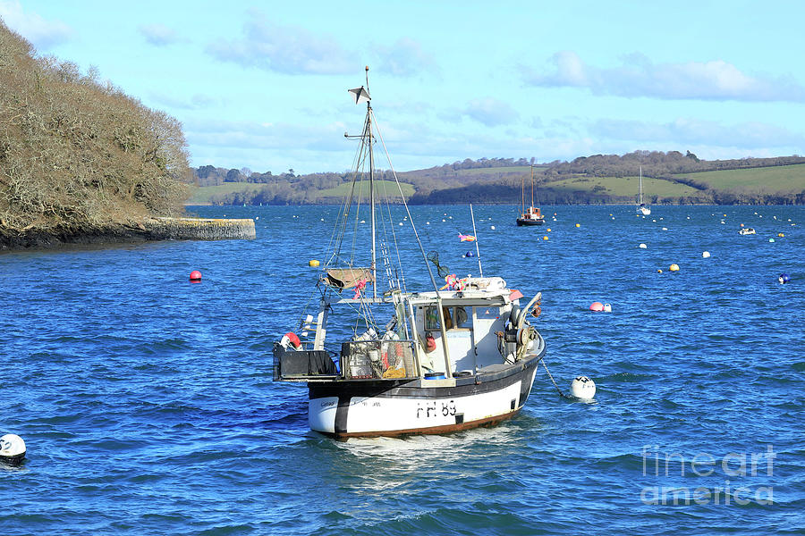 Fishing Boat FH89 Photograph by Terri Waters